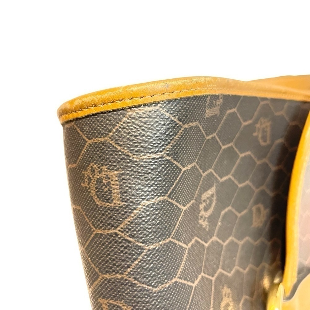 LEATHER Christian Dior Honeycomb Crossbody Purse - Picture 8 of 16